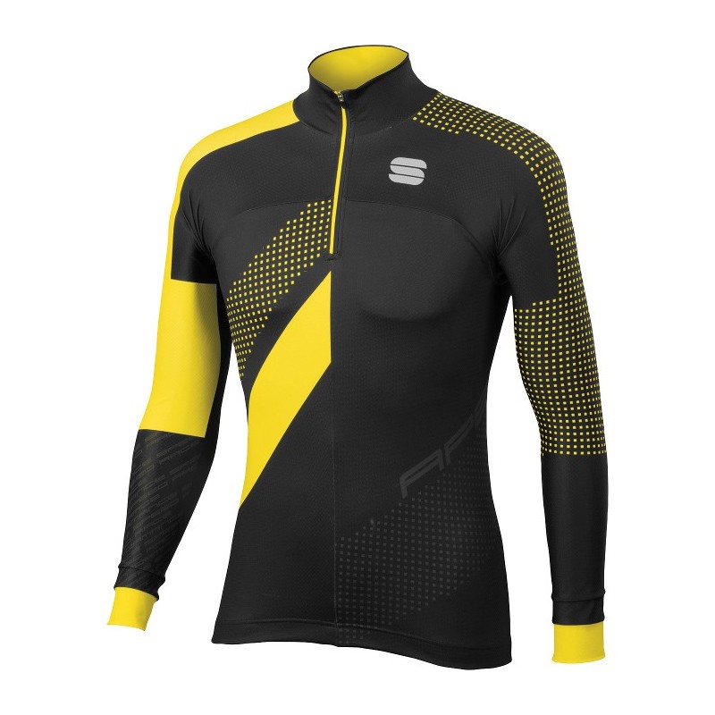 верх комбинезона Sportful Apex Race Tight чёрно-жёлтый верх комбинезона Sportful Apex Race Tight чёрно-жёлтый